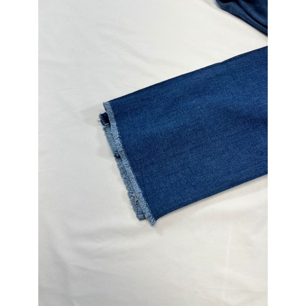 Vineyard Vines Womens Jeans Size 29 Dark Wash Raw‎ Hem Straight Leg - Picture 2 of 9